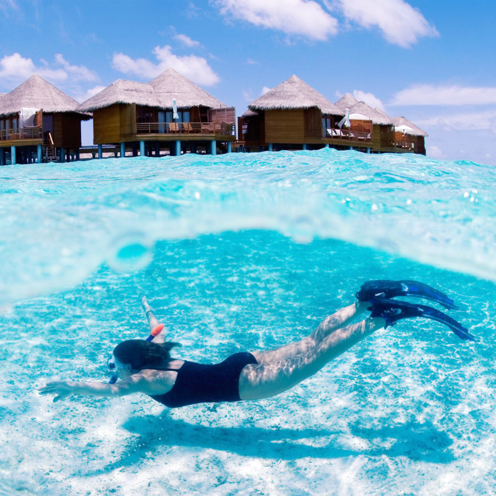 MALDIVES – STANDARD PACKAGE – 3 NIGHTS / 4 DAYS @80680/-